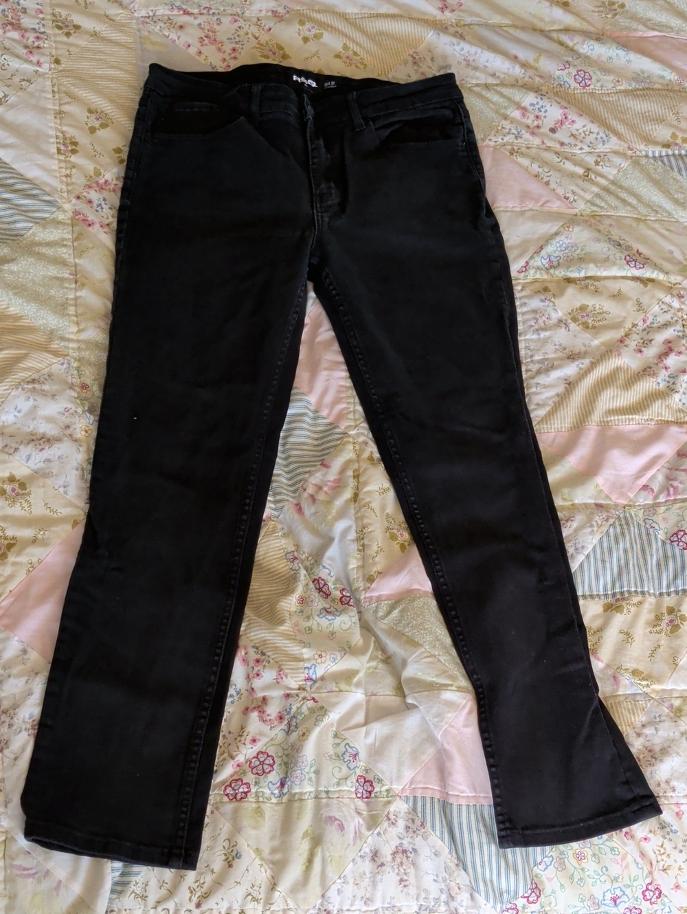 RSQ Black Straight Leg Women's Jeans